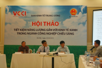 “Tiết kiệm năng lượng gắn với kinh tế xanh trong ngành công nghiệp chiếu sáng”